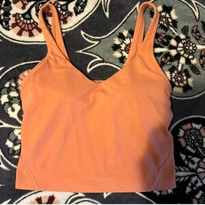 Lululemon align tank top light orange